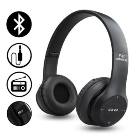 Bluetooth Over Ear Foldable Headset - P47