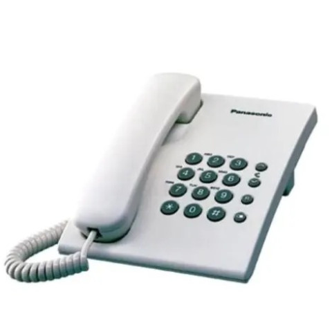 Panasonic Corded Landline Phone - Kx-ts500mx - White